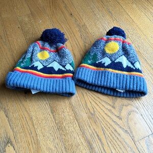 Set of 2 Cat & Jack Boys Beanies (2-5T)